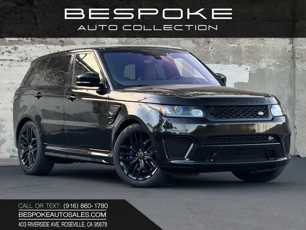 2016 Land Rover Range Rover Sport SVR Sport Utility 4D — photo 1 of 12